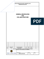 Mini LPG Plant Civil and Structure Specification