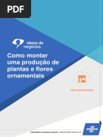 Produção de Plantas e Flores Ornamentais