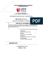 Practicas Pre Profesionales II