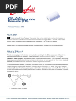 Z Wave Danfoss LC 13 Living Connect Radiator Thermostat Manual