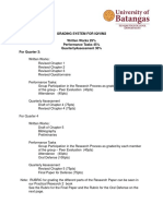 IQIVIM3 Grading System