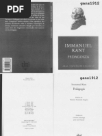 17003 Kant, Immanuel - Pedagogia