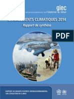 Changements Climatiques 2014: Rapport de Synthèse