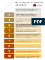 Decalogo Identificacion Atencion Psicologica de Calidad