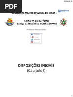 Questões Estatuto Militar