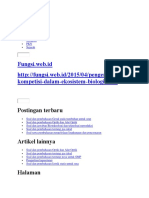 Fungsi - Web.id Kompetisi-Dalam-Ekosistem-Biologi - HTML: Postingan Terbaru