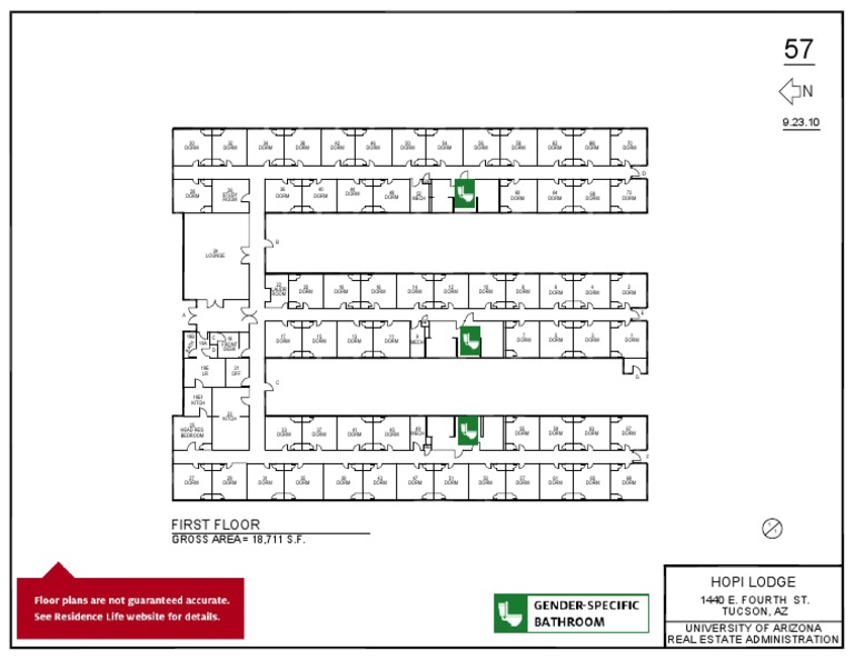 University Dorm Layout | PDF