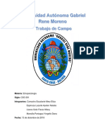 Investigación Del Inia Boliviensis