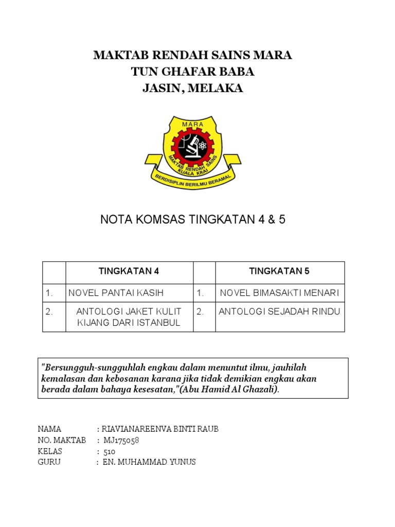 Bahasa Melayu Pdf