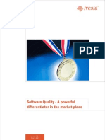 Software Quality - A Differentiator