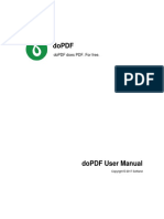 DoPDF User Manual