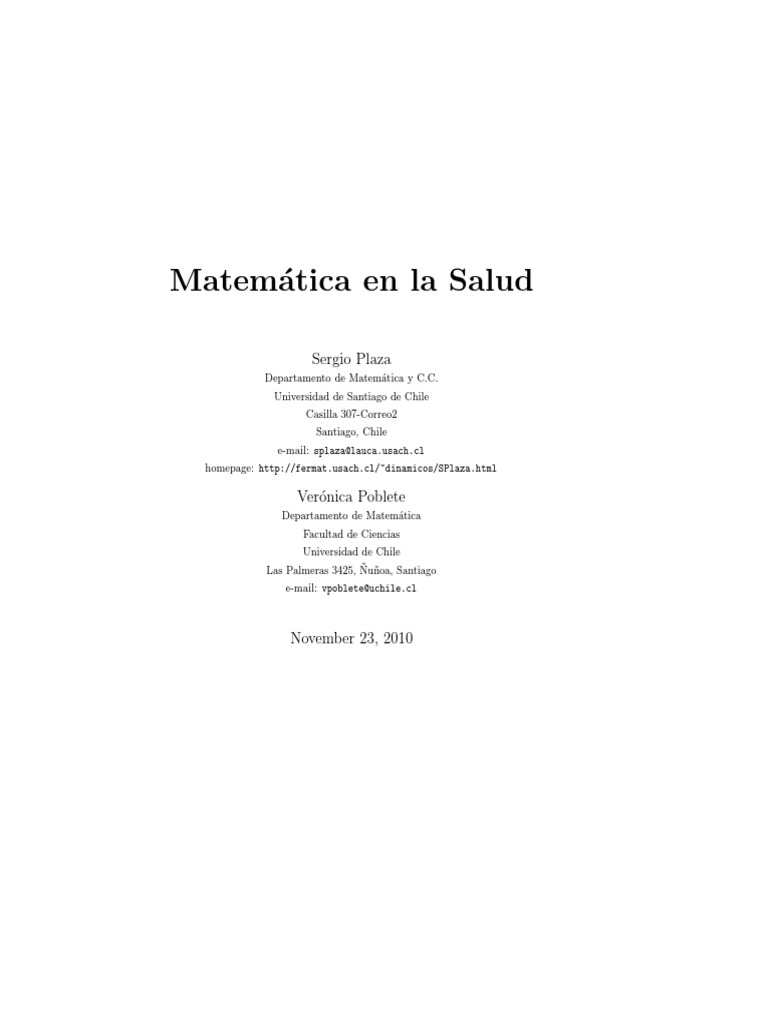 Matematicas en la Salud.pdf Función (Matemáticas) Conceptos matemáticos Prueba gratuita de