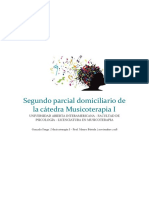 Segundo Parcial Domiciliario de La Cátedra Musicoterapia I