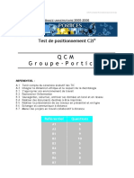 QCM Avec Reponses