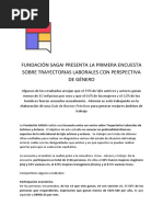 Encuesta Fundación SAGAI