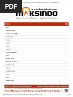Download 5 Cara Membuat Keripik Tempe Yang Mudah Untuk Dicoba - Toko Mesin Maksindo by Ilham Syahdan SN395836607 doc pdf