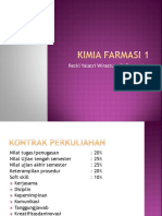 Kimia Obat dan Hubungan Struktur Aktivitas