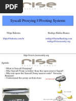 Syscall Proxying Pivoting