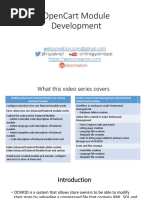OpenCart OCMOD Tutorial