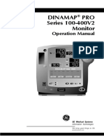 Dinamap PRO Series 100-400V2 Monitor: Operation Manual