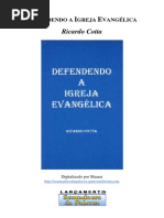 Ricardo Cotta - Defendendo A Igreja Evangélica 40-1 PDF