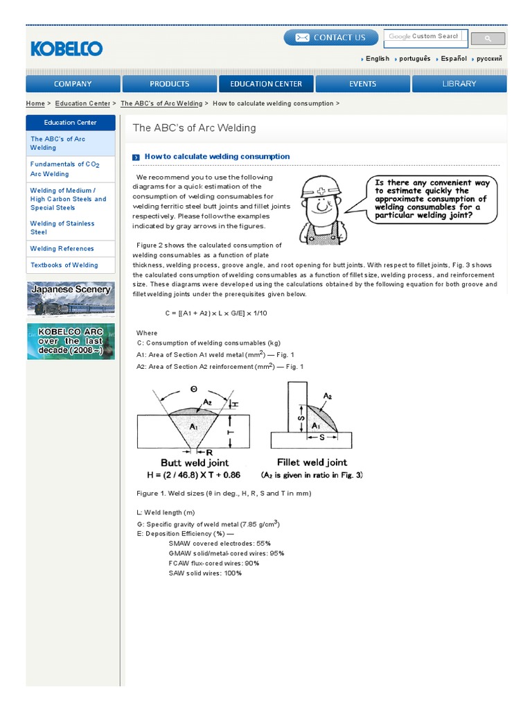 Welding Electrode Calculation PDF Welding Construction