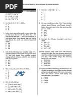Latihan Soal Pas Matematika Kelas Vii Tahun Pelajaran 2018