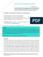 Effects of Radiation and Chemical Reaction on Mhd Flow Past an Oscillating Inclined Porous Plate With Variable Temperatu