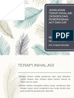 Jenis-Jenis Terapi Inhalasi, Oksigen Dan Pemeriksaan Act