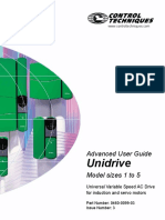 User Guide Unidrive Classic