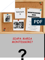 Presentasi Montessori Dan Pendidikan