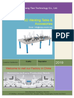 DCT 3D Welding Table Catalog 2019