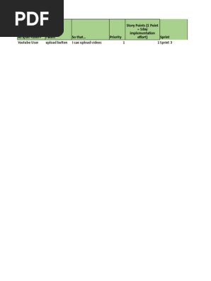 Product Backlog