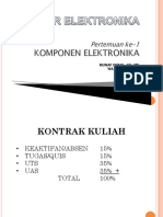 MODUL 1 Komponen Elektronika