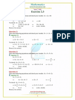 Punjab Examination Commission PEC 8th Class Mathematics Unit 2.3 Notes