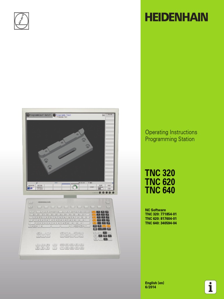 Heidenhain TNC Programming Guide | PDF | Computer Keyboard | Personal ...