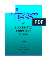 Christian Living - The 13 Cs of Successful