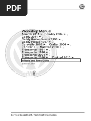 Volkswagen Caddy 2004-2011 Workshop Manual - Wheels and Tyres Guide.pdf