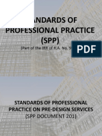 Standards of Professional Practice (SPP)