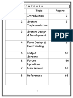 Project On Mysql