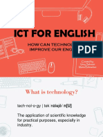 Ict For English: How Can Technology Improve Our English