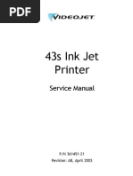 Service Manual VIDEO JET 43S