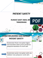 Patient Safety and Reporting System