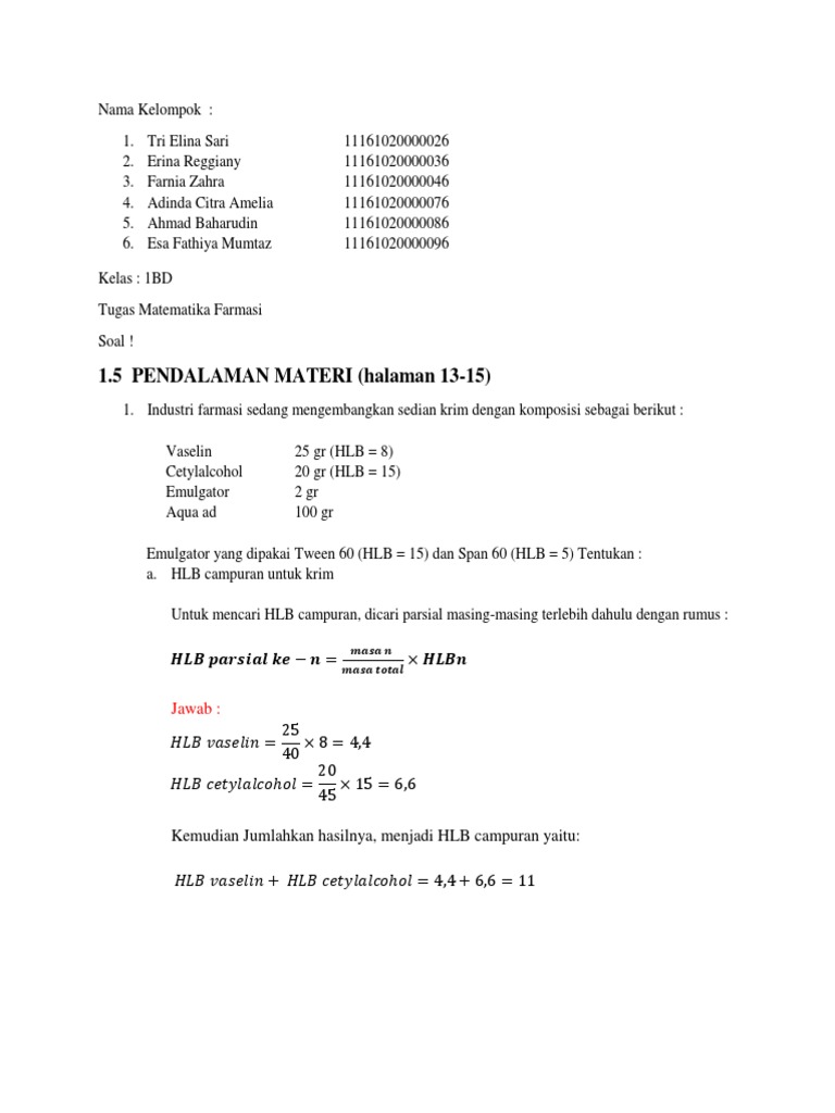 Tugas 2 Matfar | PDF