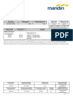 December 2018 Bapak Abdul Aziz Saleh Mandiri Bank Statement