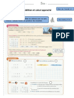 Calcul CM1 Fiches