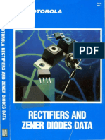 1988 Motorola Rectifiers and Zener Diodes Data