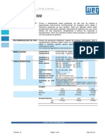 WEG W Poxi Erd 322 Boletim Tecnico Portugues BR PDF