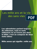 Les Mille Ans Et La Vie Des Sans