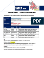 BAJA SAEINDIA 2019 - Submission Guidelines - Design Docket